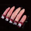 dbx 3pcs Bloody Finger Prop Haunted House Decor Severed Foot 