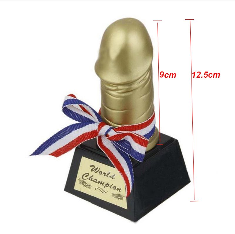 funny willy game champion trophy bachelorette night bridal shower party gift~jp 