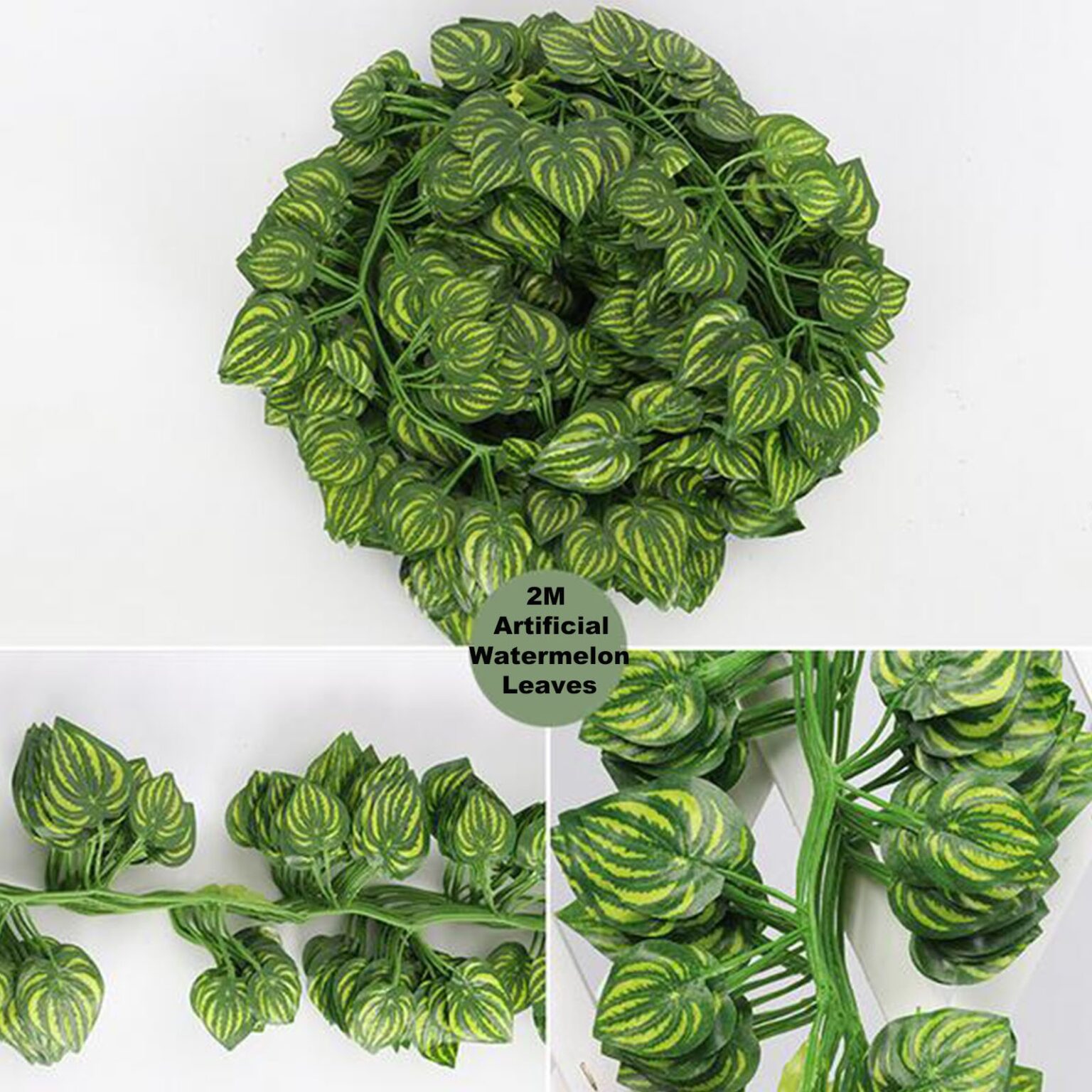 12 X 2M Artificial Ivy Vine Fake Foliage Flower Hanging Leaf Garland