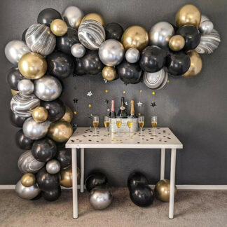 Party Decorations Party Like Great Gatsby Balloons Black Gold